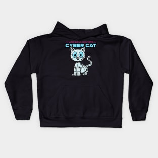 Cyber Cat Kids Hoodie